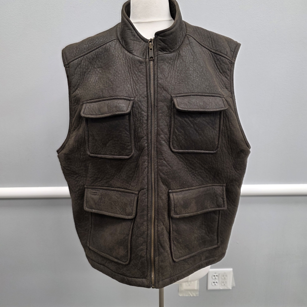Ruff Hewn Men's Dark Brown Vest
